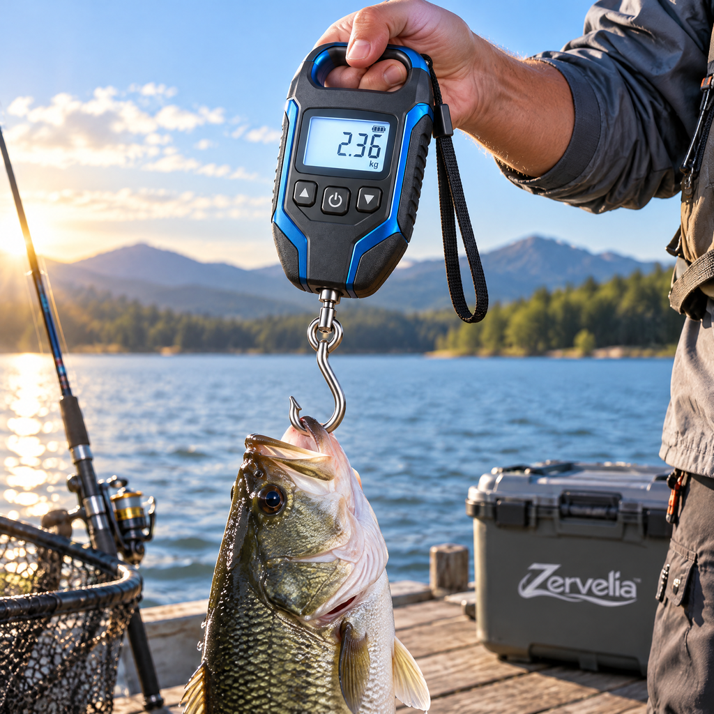 Portable fish scale