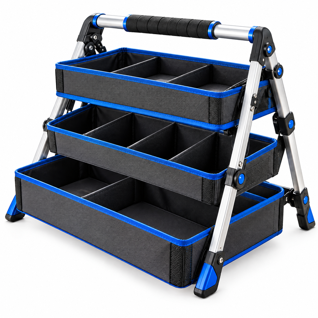 Foldable Fishing Gear Workstation/Rack